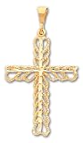 10k Cross Pendant