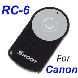 NEEWER® IR Wireless Remote Control RC-6 shutter release for Canon EOS T1i/500D / T2i/550D / 5D Mark II / 7D / 60D / T3i / 600D / XSi / 450D/ XSi / 450D / XT / 350D / 300D ...