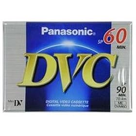 Panasonic Aydvm60ej Video Dvc Mini Digital 60 Min Tape Linear Plus