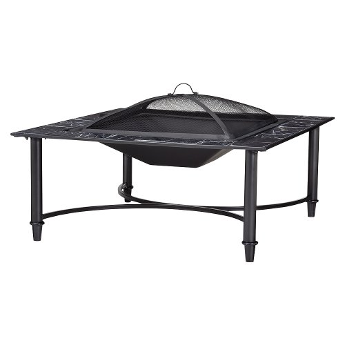 Square Fire Bowl Table - Marble (34