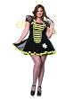 Plus Size Bumble Bee Costume Animal Costume Insect Womens
