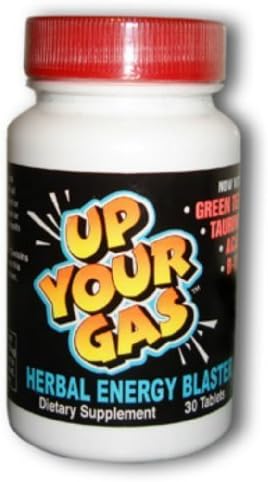 HOT STUFF NUTRITIONALS UP YOUR GAS MA HUANG FREE 30TB, 0.131 Bottle by Europa Sports Products