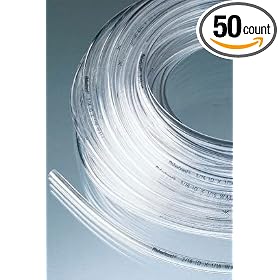 Fisherbrand Clear PVC Tubing; I.D.: 5/16 in.; Wall Thickness: 7/16 in. O.D.: 1/16 in.&nbsp;Newest Version