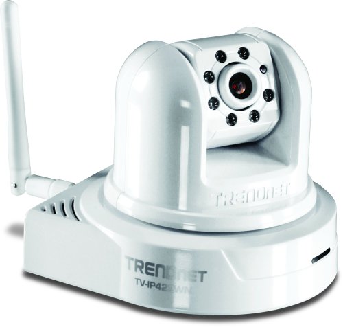TRENDnet TV-IP422WN SecurView Wireless Day/Night Pan/Tilt/Zoom Internet Surveillance Camera