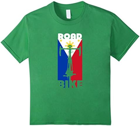 Kids Road Bike Filipino Shirt - Cycling Philippines Shirt 4 Grass