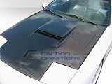 1986-1991 Mazda Rx-7 Carbon Creations Turbo II Hood