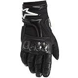 Alpinestars Polar Gore-Tex Men's Waterproof Street Motorcycle Gloves w/ Free B&F Heart Sticker Bundle - Black / Small Alpinestars Polar Gore-Tex Men's Waterproof Street Motorcycle Gloves w/ Free B&F Heart Sticker Bundle - Black / Small