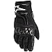 Alpinestars Polar Gore-Tex Men's Waterproof Street Motorcycle Gloves w/ Free B&F Heart Sticker Bundle - Black / Small