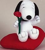Eigenschaften Peanuts Plüschfigur / Snoopy Plüschfigur auf Herz 20 cm
