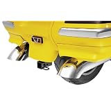01-05 HONDA GL1800: SHOW CHROME TURN DOWN EXHAUST TIPS by Show Chrome