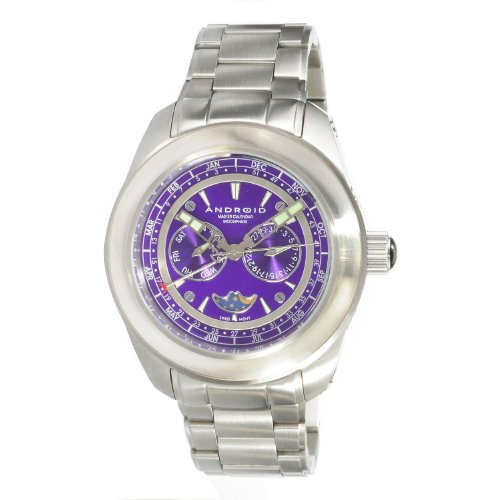 Android Men's Savant Swiss Quartz Multifunction Stainless Steel Bracelet Watch