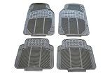 Mitsubishi 3000GT Cordia Eclipse Endeavor Galant Lancer Outlander Raider Universal Rubber Floor Mats grey