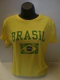 World Soccer Football Cup 2010: Brazil Womans Tshirt Small 41J1gtCWoKL. SL160 World Soccer Football Cup 2010: Brazil Womans Tshirt Small