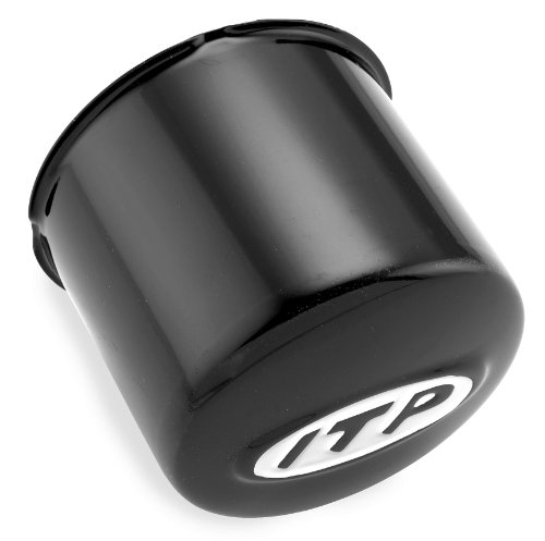 ITP C-Series Type 4 Center Cap - 4/110 & 4/115 Bolt Pattern - Black SM1212B