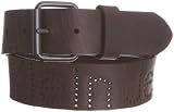 Calvin Klein Belt W/Logo Pu Bufalo Calf Leather Men's Belt