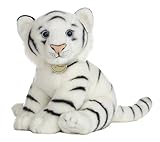 Aurora World Miyoni 14" Stuffed White Tiger [並行輸入品]