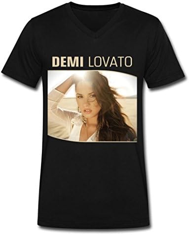 SR BIG boy's Demi Lovato tour 2016 men's t shirt Black L