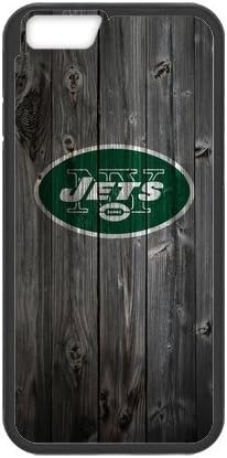 Classic Style Custom Silicone Hard Rubber Protector Case for iPhone6 Plus 5.5" - New York Jets