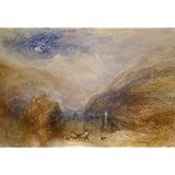 Lake of Brienz, The Lauerzersee, with The Mythens, by J.M.W. Turner (Print On Demand)