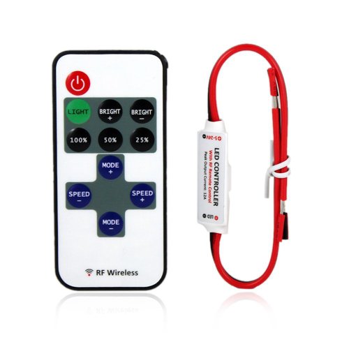 Lerway mini led controller dimmer with rf wireless remo…