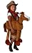 Cowgirl & Plush Horse Dressup Costume Halloween 8/10