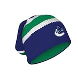 Vancouver Canucks Hockey Floppy Knit Sock Hat Size One Size