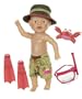 Zapf Baby Born Amazing Bubbles N Swim Doll - Boy