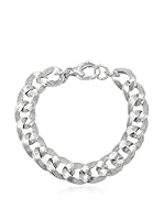 Momenti d'Argento Pulsera Curb Link plata de ley 925 milésimas