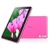 iRULU eXpro X1a 9 Inch Quad Core Tablet PC, Google Android 4.4 Kitkat, 1024 * 600 Resolution, 8GB Nand Flash - Pink Rear