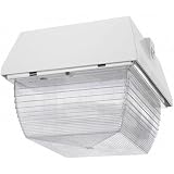 RAB VAN3F42QTW 42W Compact Fluorescent Lamp Vandalproof Light With Quad Tap, White
