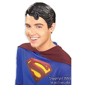 Adult's Superman Vinyl Costume Wig