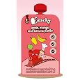 6 X Peachy Baby Food Apple, Mango and Banana Puree for 6 Months Infants, Babies and Children Upwards 110g. (3.8 Oz.)