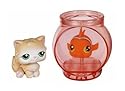 Littlest Pet Shop Pet Pairs with Bobblin Head: Kitten and Goldfish