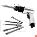 190 mm Pneumatic Air Hammer with 5 pc Chisel Set