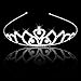 Wedding Bridal Headband Flower Girl Hair Jewelry Rhinestone Crown Tiara