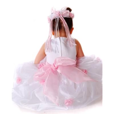 SOPHIAS STYLE Pink White Special Occasion Easter Wedding Flower Girl Dress 2T-14