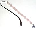 Law of Attraction Manifesting Rose Quartz Bookmark