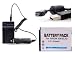 Nikon EN-EL12 Lithium-Ion Battery + Battery Charger + USB Data Cable with Car Adapter for Nikon CoolPix S1000pj / S620 / S630 / S640 / S70 / S710 Digital Camera