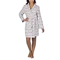Gilligan & O'Malley&reg; Women's Flannel Robe - Angel Food Plaid
