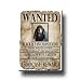 Black & Tan Coonhound Wanted Fridge Magnet