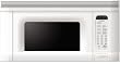 Sharp R-1406 950-Watt 1-2/5-Cubic-Foot Over-the-Range Microwave, White