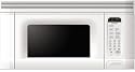 Sharp R-1406 950-Watt 1-2/5-Cubic-Foot Over-the-Range Microwave, White