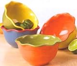 Comida Buena Set of 4 Ceramic Bowls