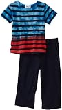 Splendid Littles Baby-boys Infant Mineral Dip Stripe Short Sleeve Tee and Pant