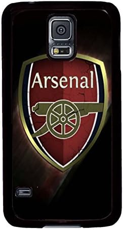 S5 Case, Galaxy S5 Case, Customize Samsung Galaxy S5 Hard PC Plastic Black Case Protection Shockproof Case Cover for New Galaxy S5 - Arsenal Fc