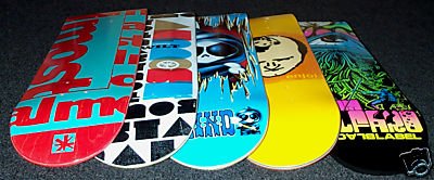 5 Almost Black Label Enjoi Blind 7.75 Skateboard Deck by almost