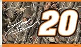 Tony Stewart 3'x5' Double Sided Realtree Camo Flag - NASCAR Sports Merchandise