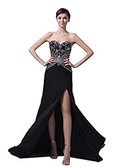 Organza/Satin Sweetheart Mermaid  Beaded  Ball Gown  Dress