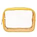 UU Family Toiletry Bag Makeup Pouch Cosmetic Bag Travel Packing Organizer (Yellow)