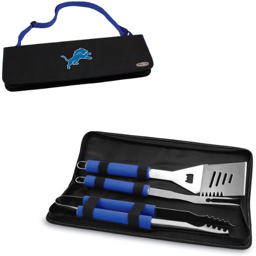 Picnic Time Detroit Lions Metro BBQ Tote with Tools